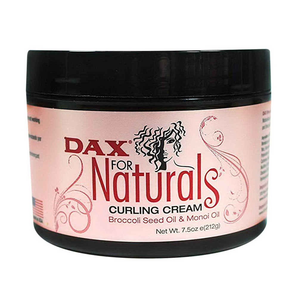 Dax Naturals Curling Cream with Broccoli Seed and Monoi Oil, 7.5 Oz